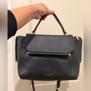 Katie Loxton Black Satchel Bag